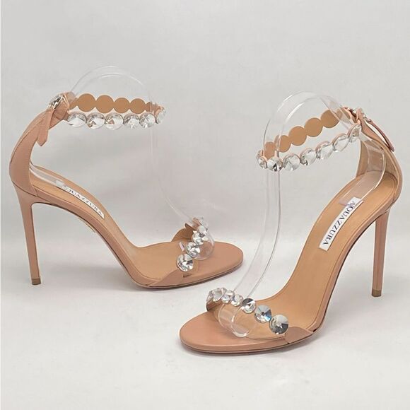 Aquazzura Maxi-Tequila Sandals 105mm size 38.5 - Picture 11 of 16